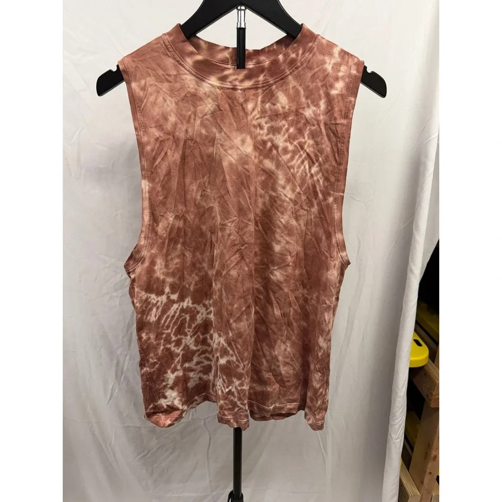 Lululemon‎ All Yours Tank Tie Dye in Marmoleado Tie Dye Ancient Copper W1CTBS 10